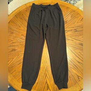 Elegant/Dressy Material Black Women's Small Joggers